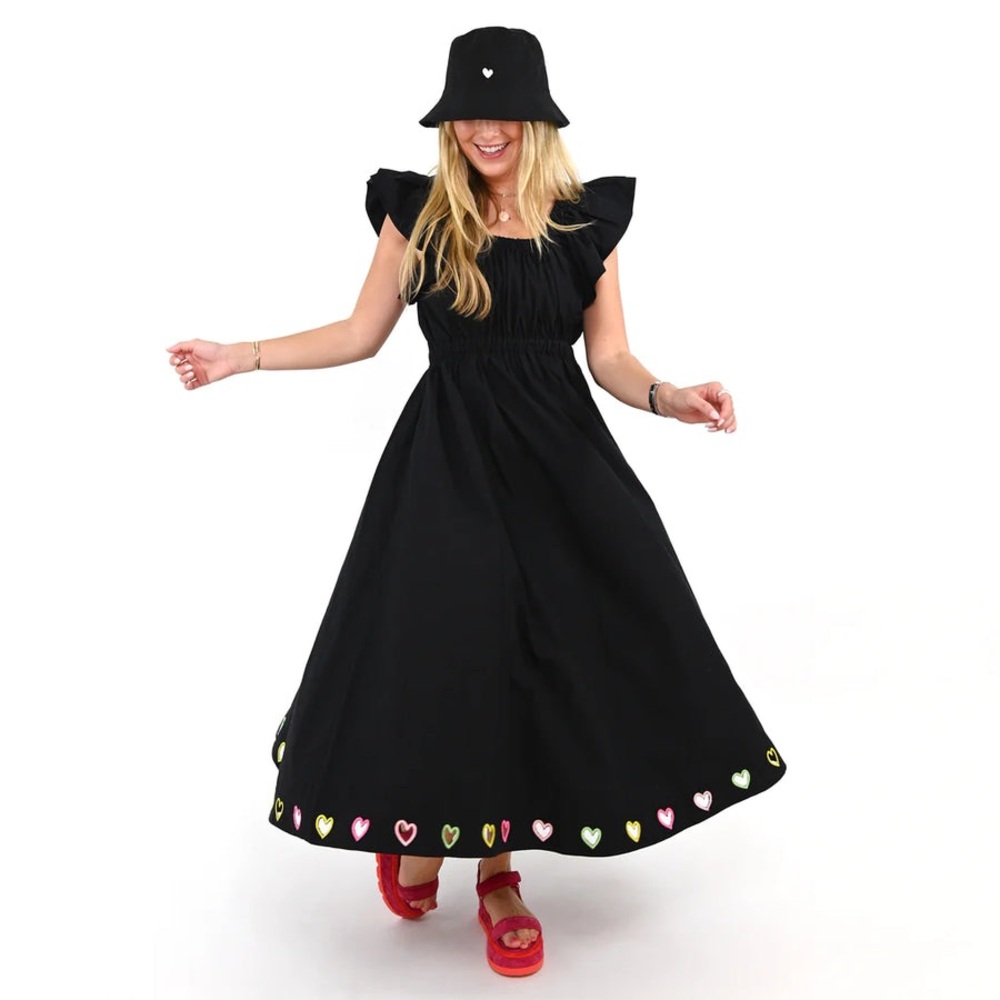 Kerri Rosenthal Tailor Hearts Dress Size L